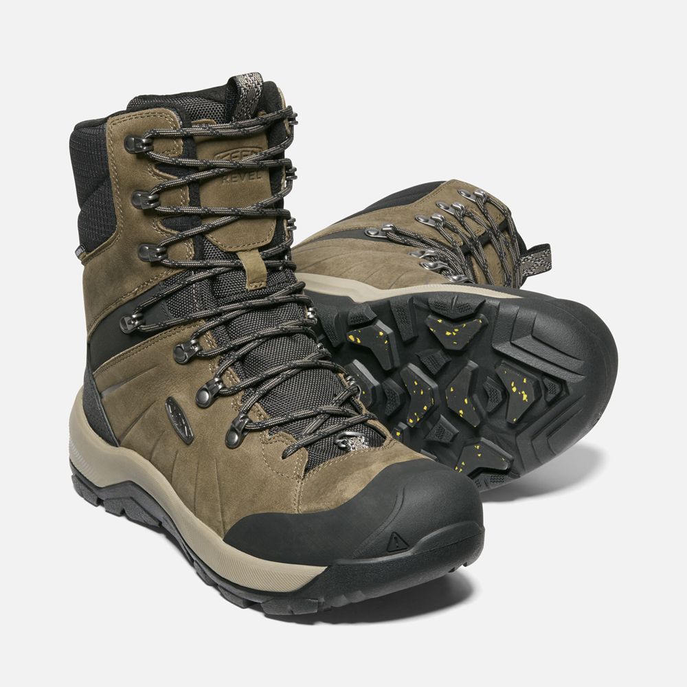 Keen Outdoor Bot Erkek Zeytin Yeşili/Siyah - Revel Iv Uzun Polar - Türkiye YZLN64750